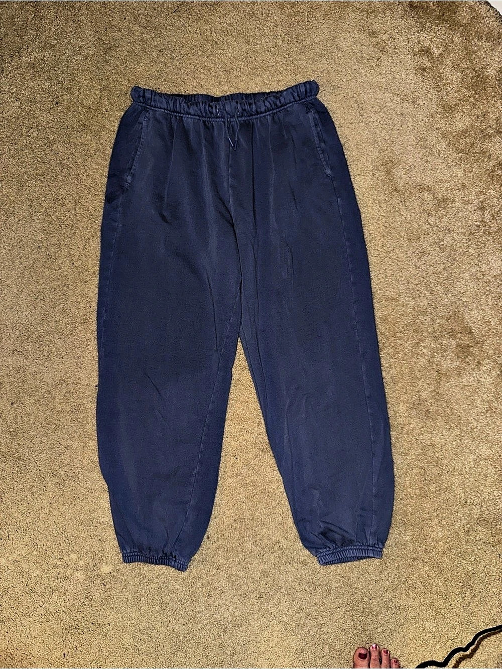 Old Navy Blue Jogger Sweats Size Medium